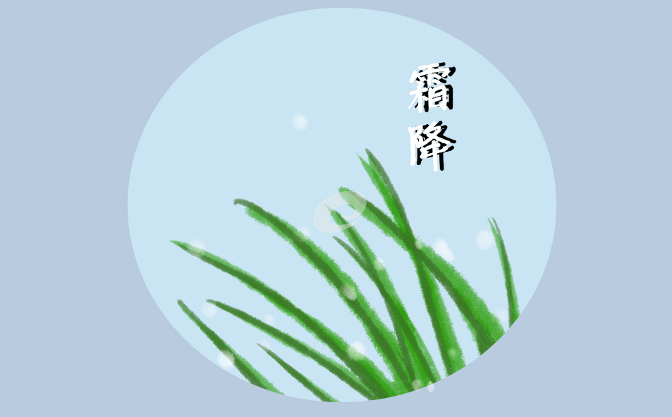 2024霜降节气朋友圈祝福语句子大全